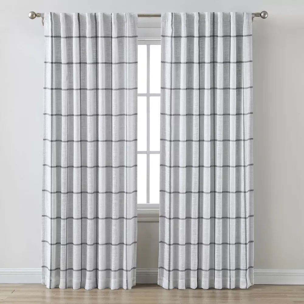 1pc out Window Curtain Panel - Threshold