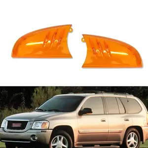2pcs Left & Right Turn Signal lamps Light Lens for Chevrolet Trailblazer GMC Envoy Buick,Replace OEM 88944063, 88944062