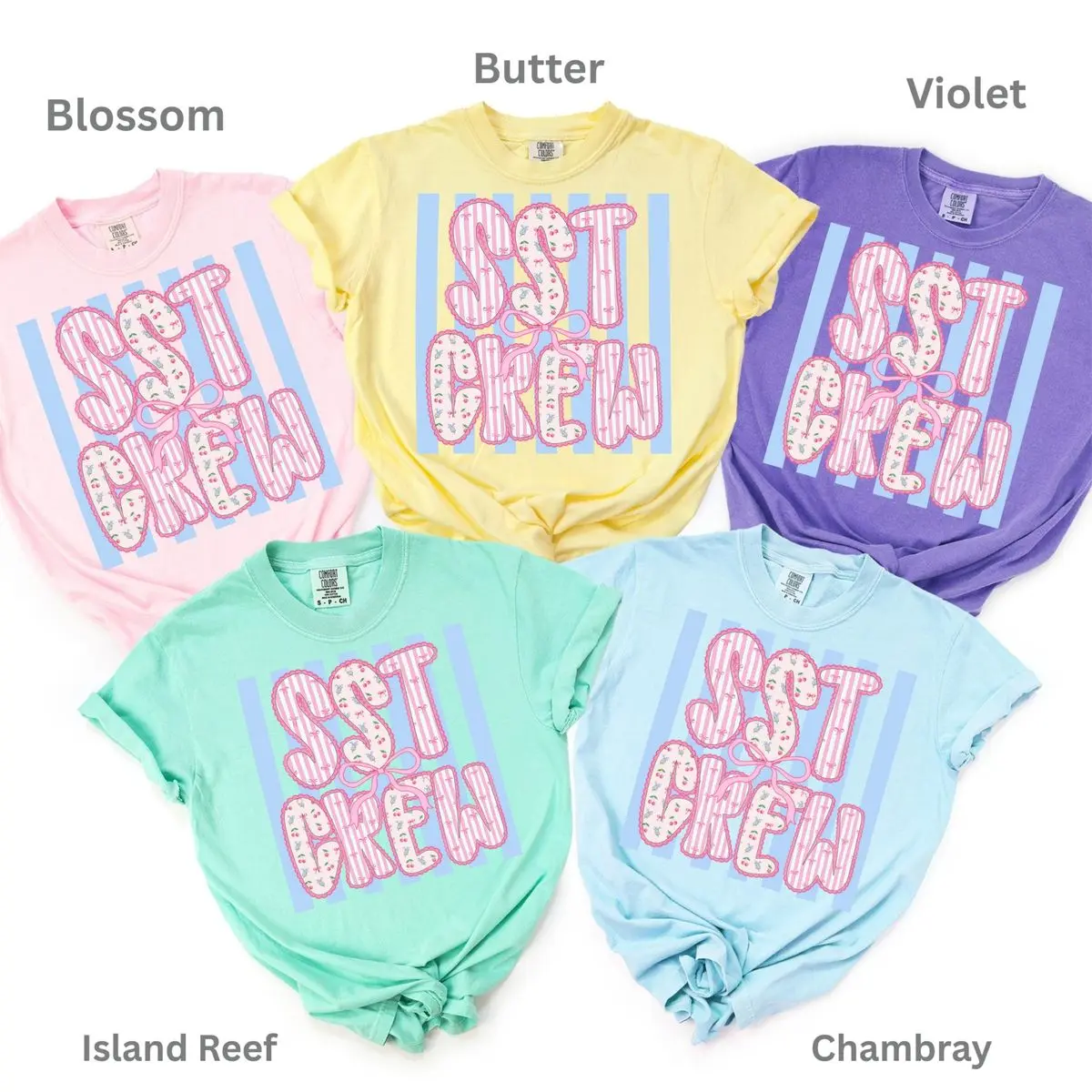 Comfort Colors Sst Crew Shirt, Student Support Team Shirt, Teacher Team Tee, School Support Staff Shirt, Back To School Teacher Tee, Unisex Garment-Dyed Tee, Classic Streetwear