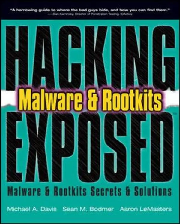USED Book - Hacking Exposed: Malware & Rootkits Secrets & Solutions by Michael A. Davis (Paperback) - english