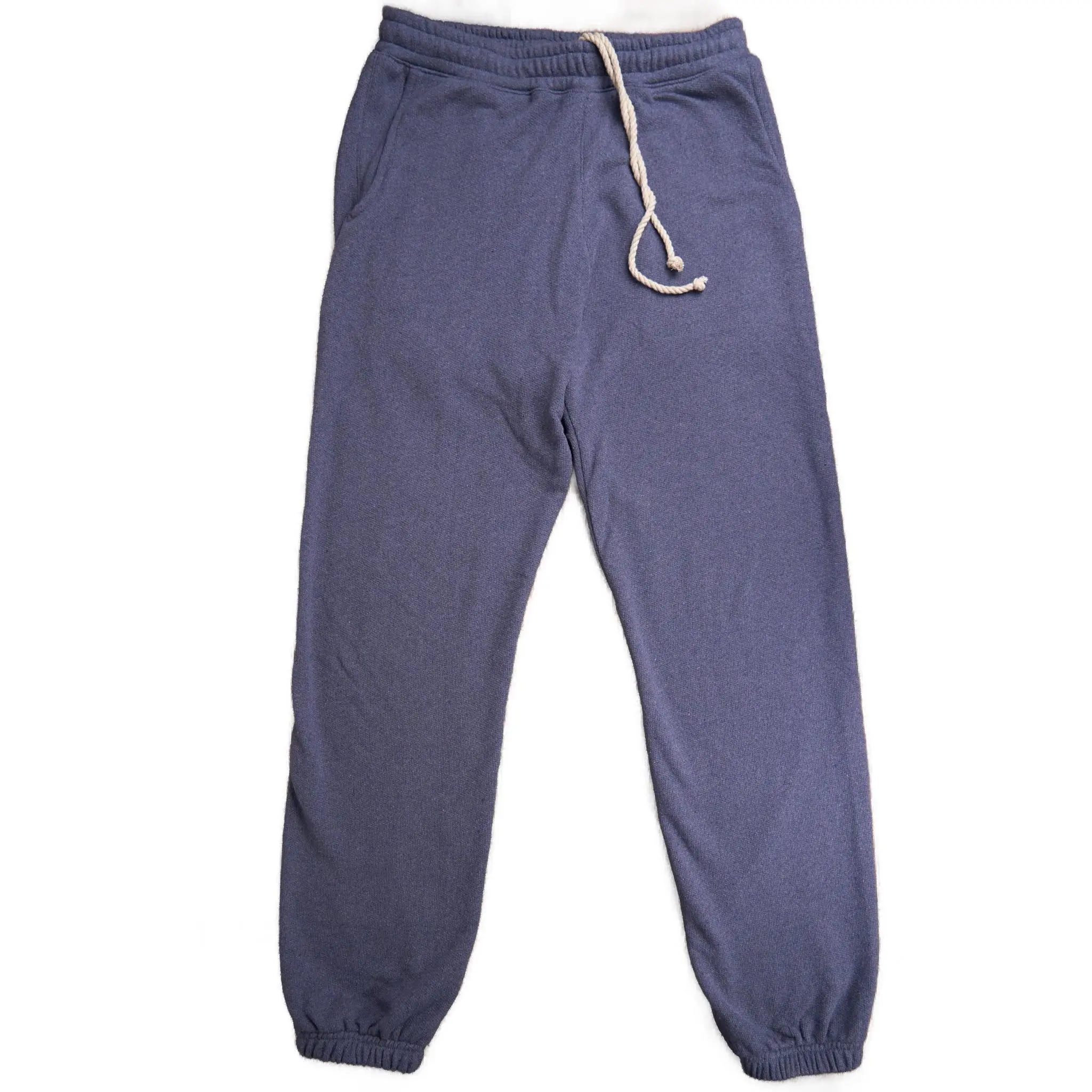 The Cragsmoor Upcycled Cotton Lightweight Terry Sweatpants - Quarry