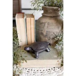 Cast Iron Turtle Key Box