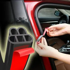5m Double-Layer Car Door Trunk Seal Strip, Universal Self-Adhesive Edge Guard For Cars, Auto Accessories, Vehicle Accessories