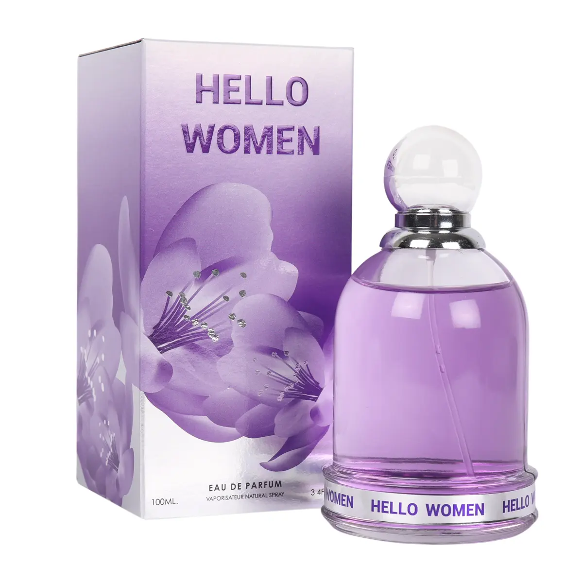 Hello Women Eau De Parfum Natural Spray Perfume 100ml/3.4fl.oz. for Women - Fragrance for Women