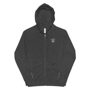 Ella Full Zip Hoodie - Charcoal Heather