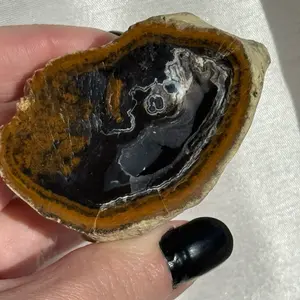 Agate Geode Half