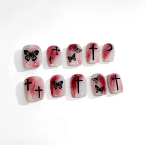 VOILEEDENAILS/MIE06-Press On Nails - Long or Short Nails Available in Various Colors and Styles