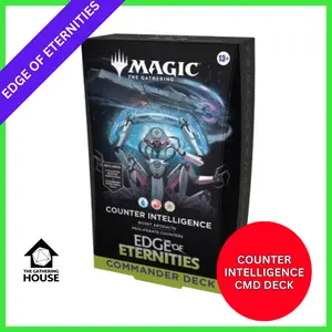 Edge of Eternities Commander Deck - Counter Intelligence - Commander: Edge of Eternities (EOC) MTG - Magic the Gathering Shipped Sealed