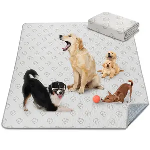 FXW Washable Puppy Pads - Polyester, Leak-Proof, Eco-Friendly Puppy Liner & Absorbent Pad for Playpen with Mat & Indoor Fence Protection