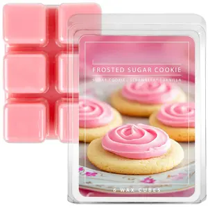 2.5oz Wax Melts in Frosted Sugar Cookie Scent, for Electric or Tealight Warmers