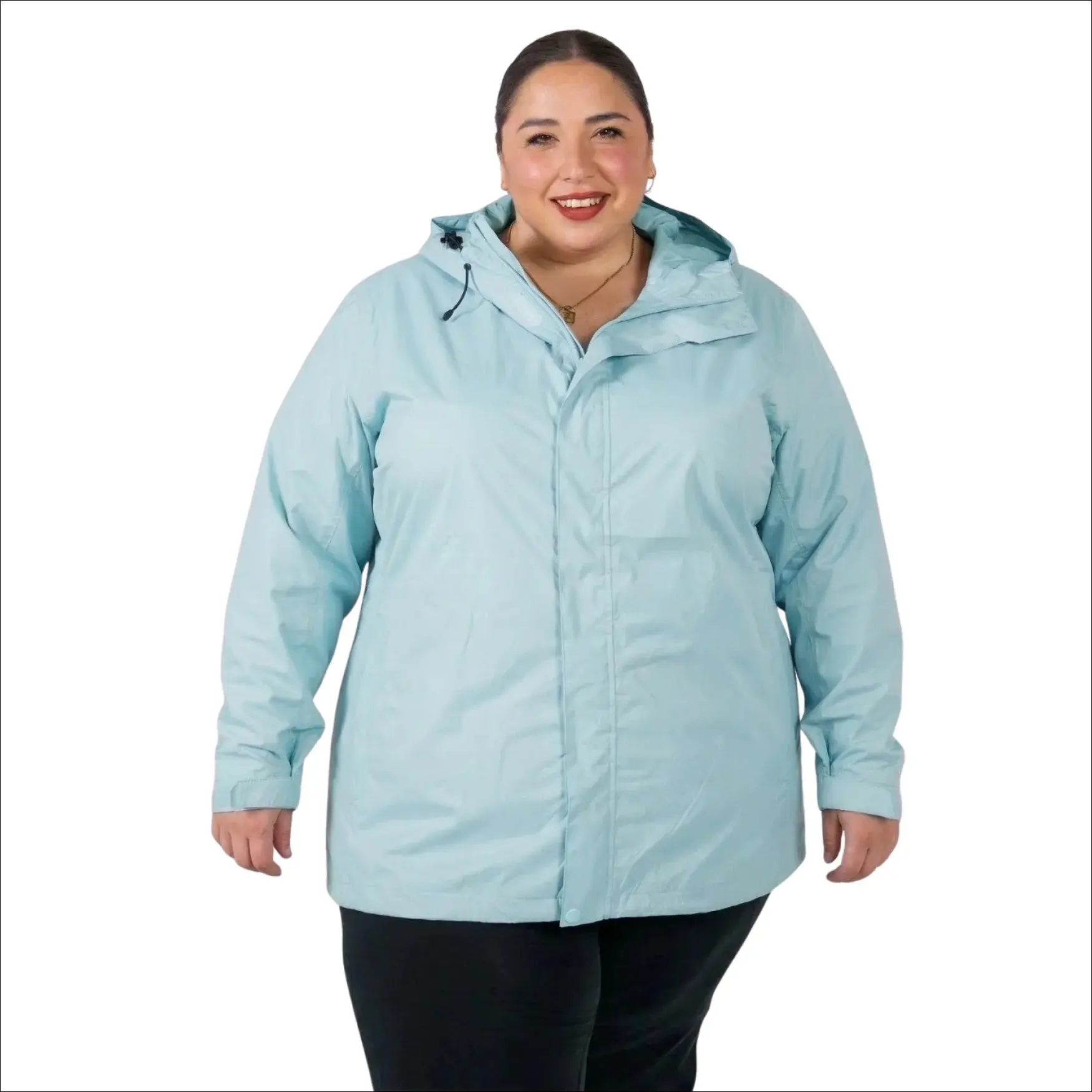 Women's Plus Size Rain Jacket – The POD - Packable, Lightweight, Waterproof, Sizes 1X–6X Women's Plus Size Rain Jacket – The POD - Packable, Lightweight, Waterproof, Sizes 1X–6X