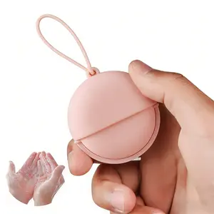 Antibacterial Paper Soap Sheets for Hand Washing - (50 Sheets) Fruity, Lychee, Green-Grape Portable Travel Soap Sheets, Dissolvable Camping Mini Soap, Portable Hand Soap Sheet