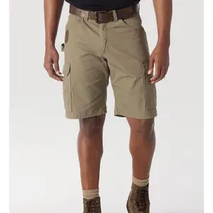 RIGGS Workwear® Ripstop Ranger Cargo Short - Bark - 3W360BR