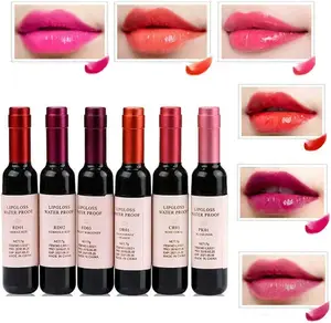 Wine Shaped Bottle Lip tint/ 6 different color options