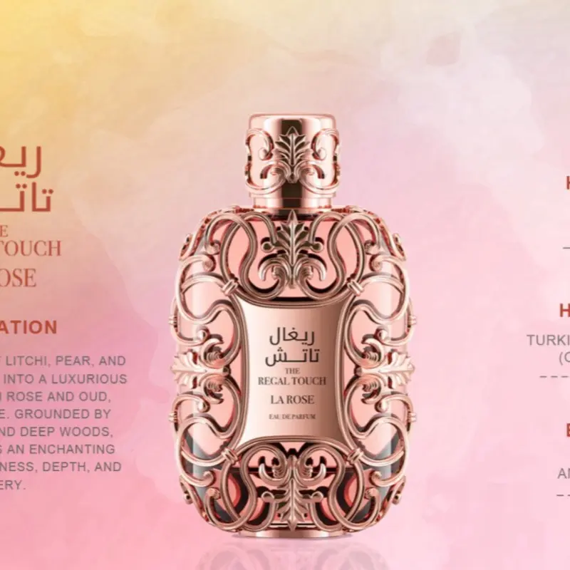 Le Chameau The Regal Touch La Rose Eau de Parfum 3.4oz Made in UAE