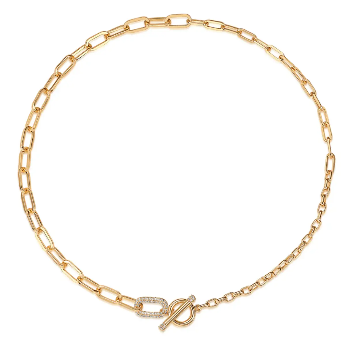 Luxe Link Toggle Necklace