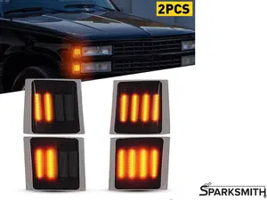 88-99 C/K1500, 4th Gen Chevy Truck Sequential Side Markers