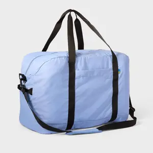 Packable 100L Duffel Bag - Open Story Blue: Softside Travel Carry-On