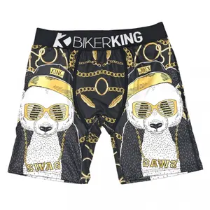 Men’s Boxer Briefs No-Roll Waistband – Lightweight & Breathable, Daily Wear Essential Underwear