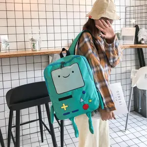 Funny personality three-dimensional student backpack cartoon adventure time backpack A-DH
