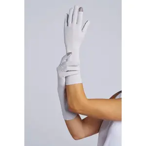 Bona Mid-Length Gloves with Touchscreen Tips | Sleek Grey
