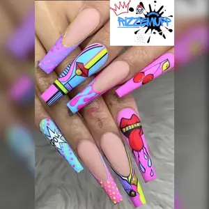 Luxe press on false nails