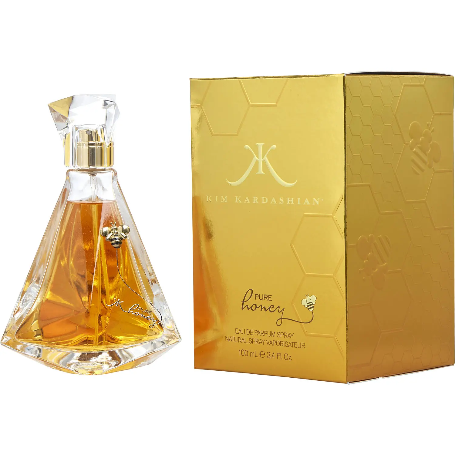 Kim Kardashian Pure Honey By Kim Kardashian Eau De Parfum For Women Kim Kardashian Pure Honey By Kim Kardashian Eau De Parfum For Women