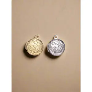 Floral Engraved Locket