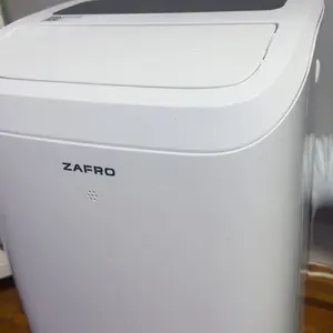 ZAFRO (44dB) 14,000 BTU WIFI (10,000 BTU SACC) Portable Air Conditioners with WiFi, Ultra-Quiet, R32 Eco-Friendly,Fast Cooling in 30s, No Drainage Needed, Filter Cleaning Reminder, 360° Wheels for Home/Office