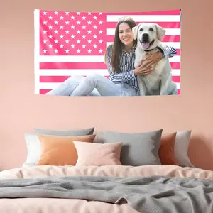 Custom American Flag Design Your Own Image- Personalized Patriotic Flags, Funny Tapestry