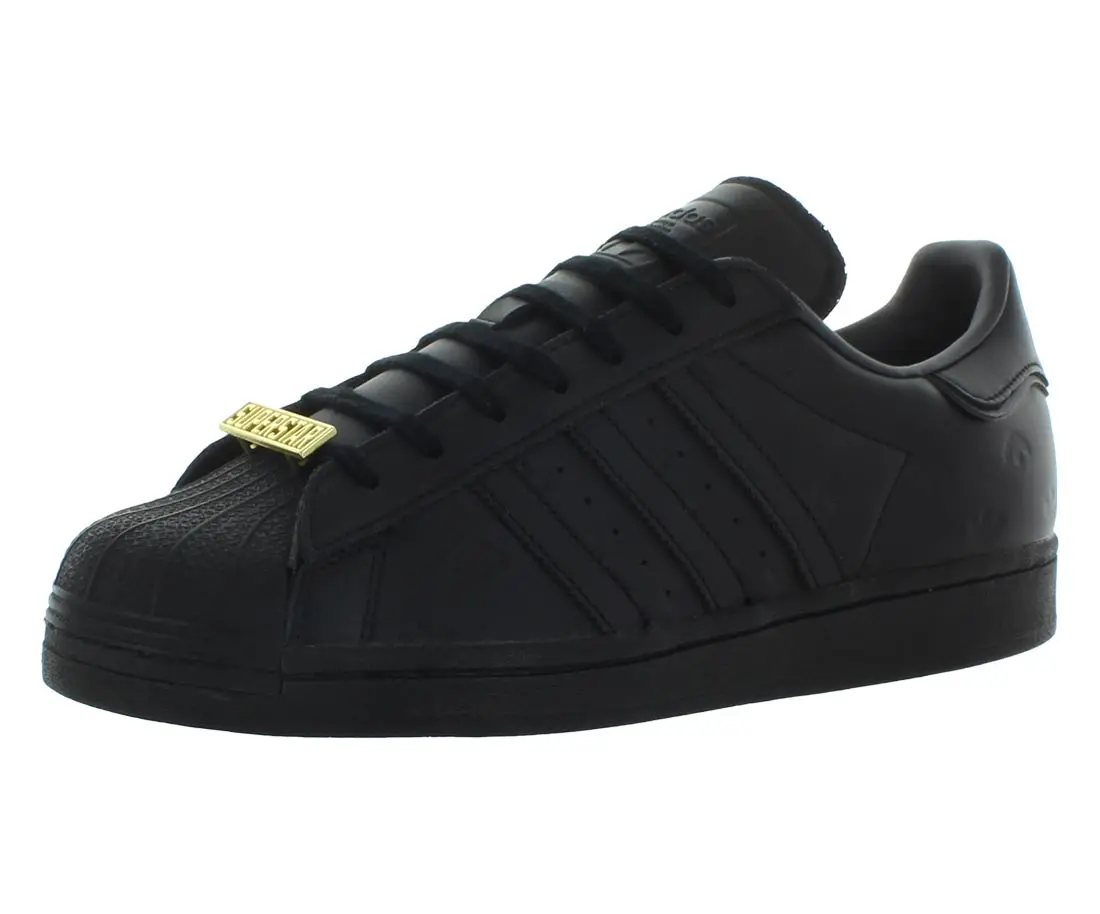 Adidas Superstar Men's Classic Leather Sneaker with Iconic Shell-Toe, Athletic Training Sports Shoes Footwear