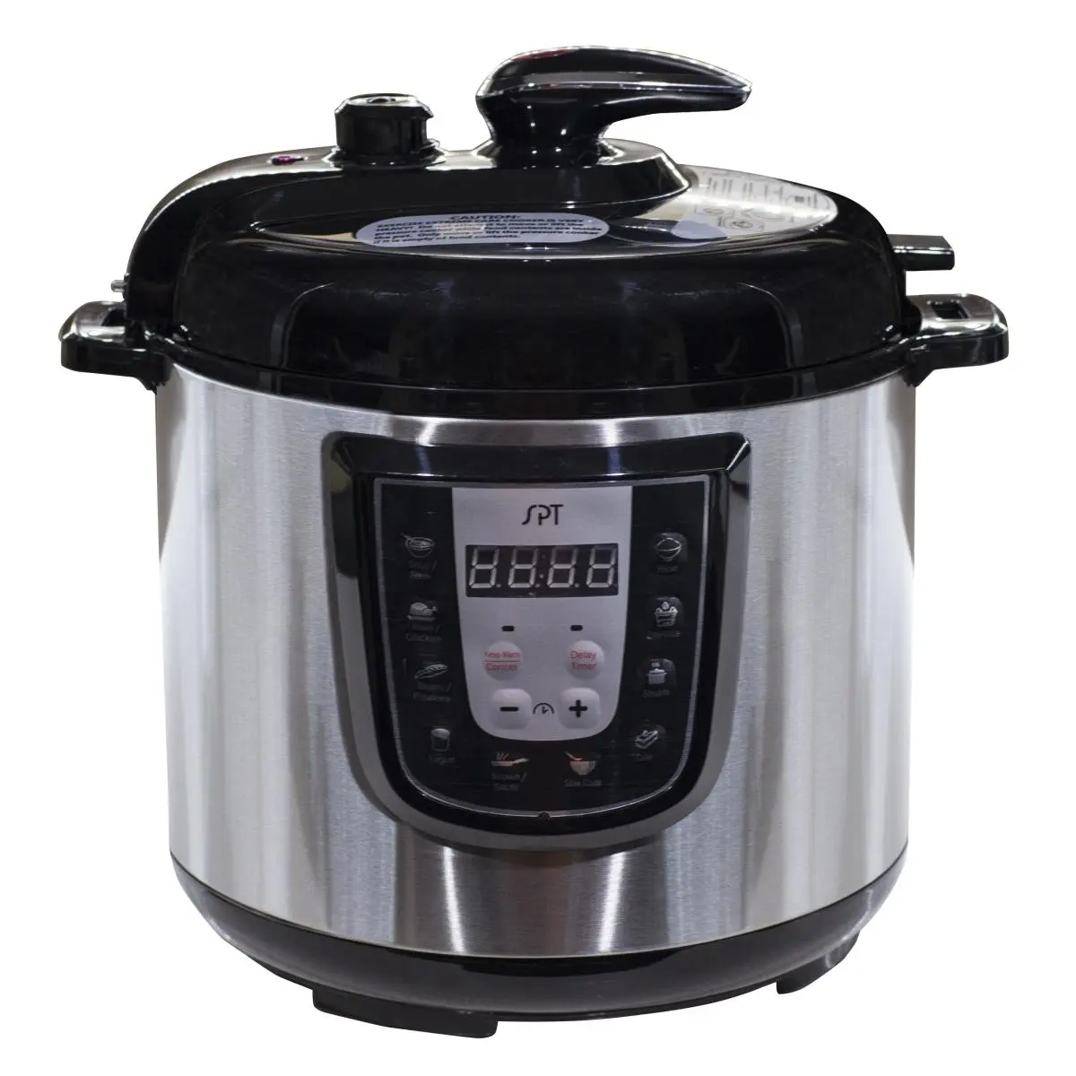 212 MAIN 6 qt. Stainless Steel Improved Electric Pressure Cooker - Multifunction Kitchen Appliance with Digital Control, Enhanced Features, Delay Timer, Improved Pressure Cooker