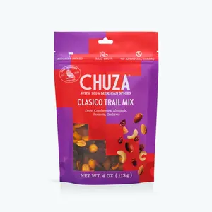 CHUZA Clasico Trail Mix - Dried cranberries, almonds, peanuts, and cashews