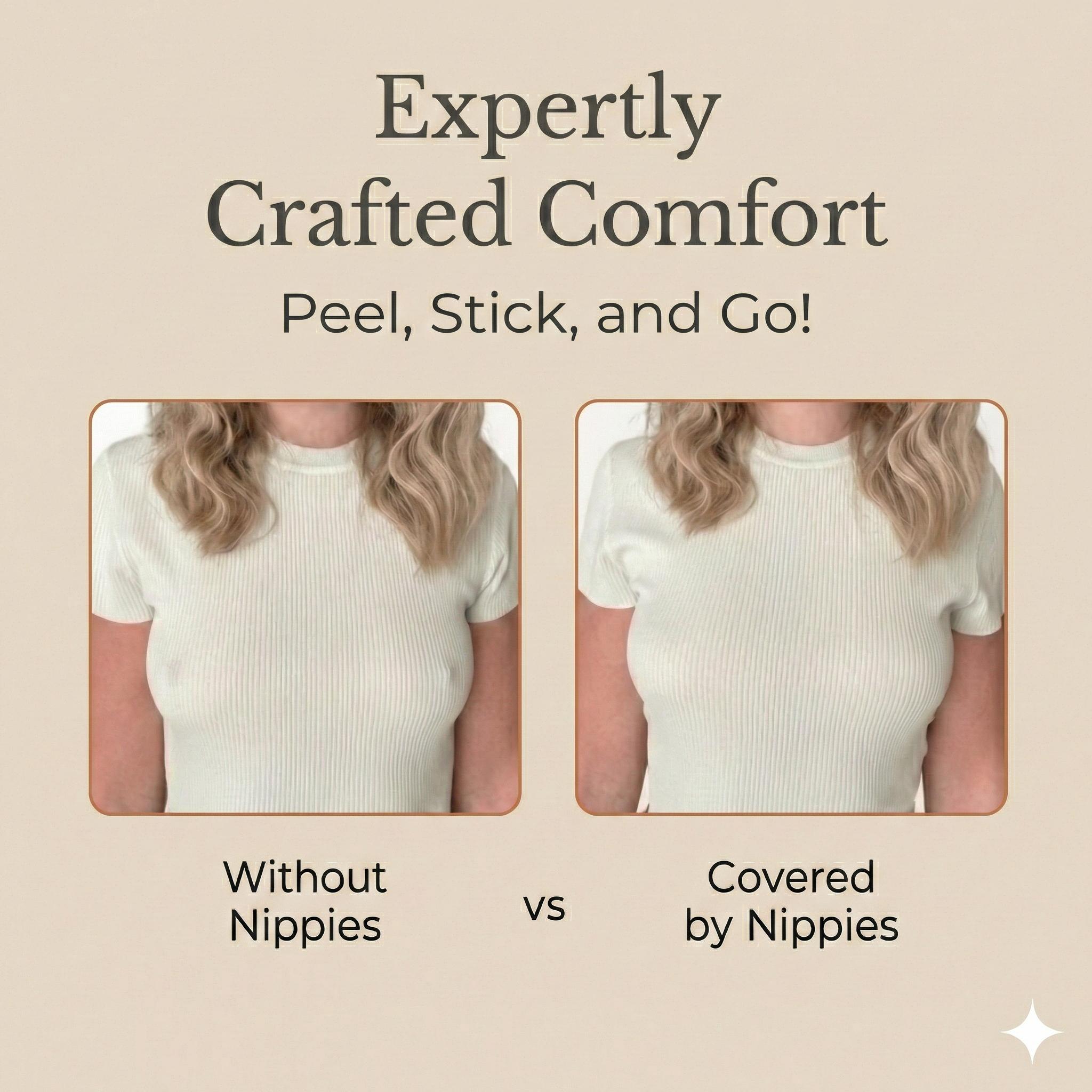 HSIA AirSwirl Breathable Ultra Thin 0.1mm Invisible Food-Grade Silicone Nipple Covers Hypoallergenic Reusable Seamless Pasties for Large Breasts DDD Cup Sweatproof with Travel Box