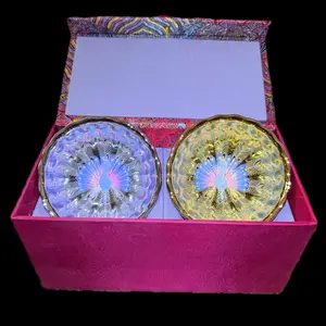 Jianzhan - Chinese Handmade Tea Cup - Peacock Cup - Two Cups - Artwork - Gift