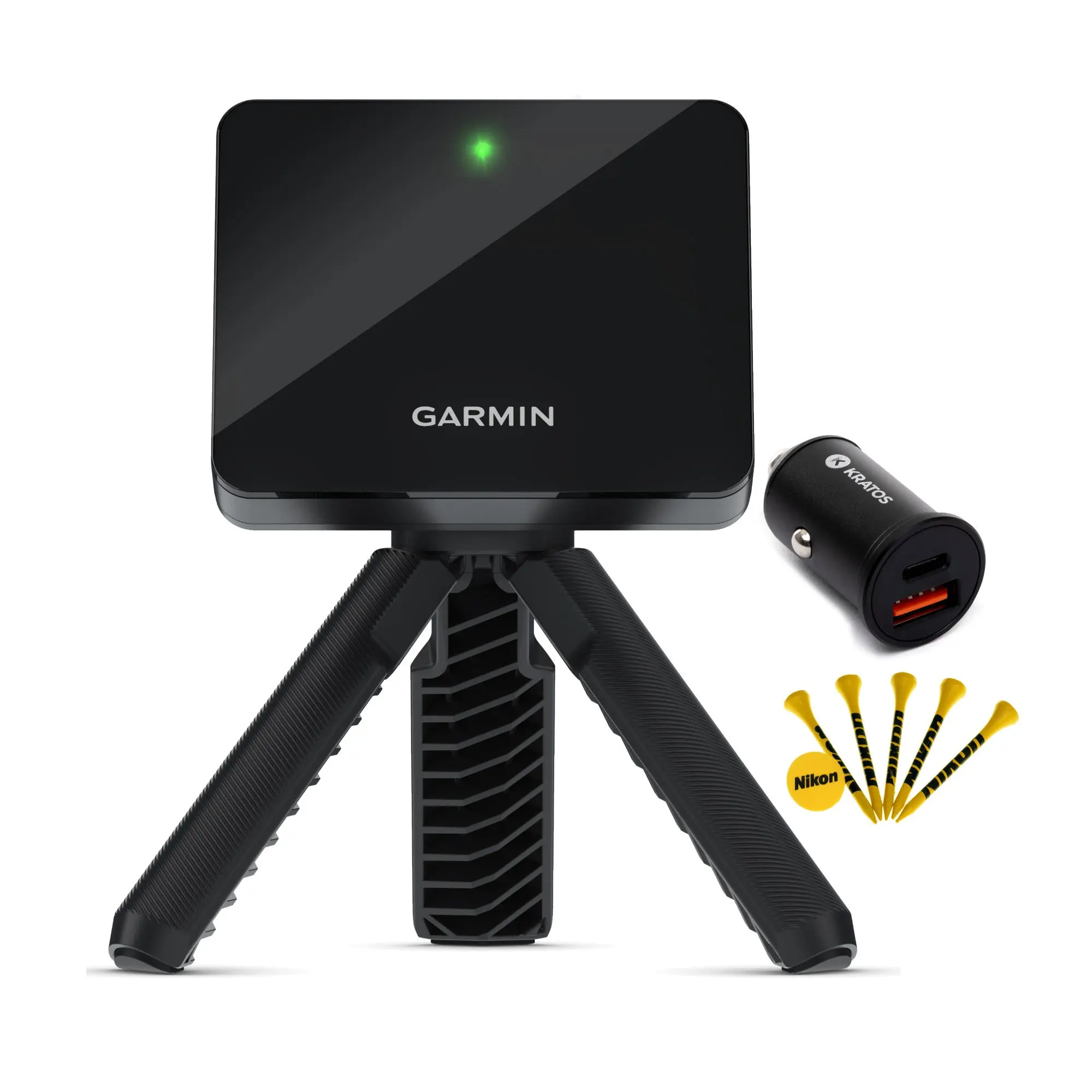 Garmin Approach R10 Portable Golf Launch Monitor Bundle with Accessories