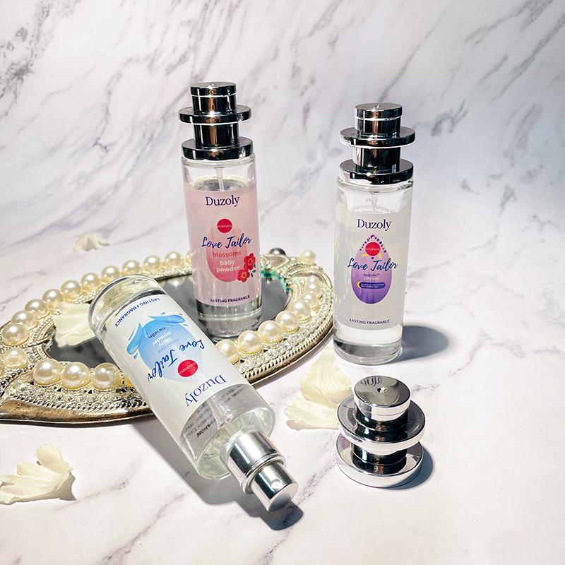 Duzoly Women's 35ml  Perfume Powder - 1 Box for Daily Wear, Fashion, Party & Valentine's Day Gift Pink Rose