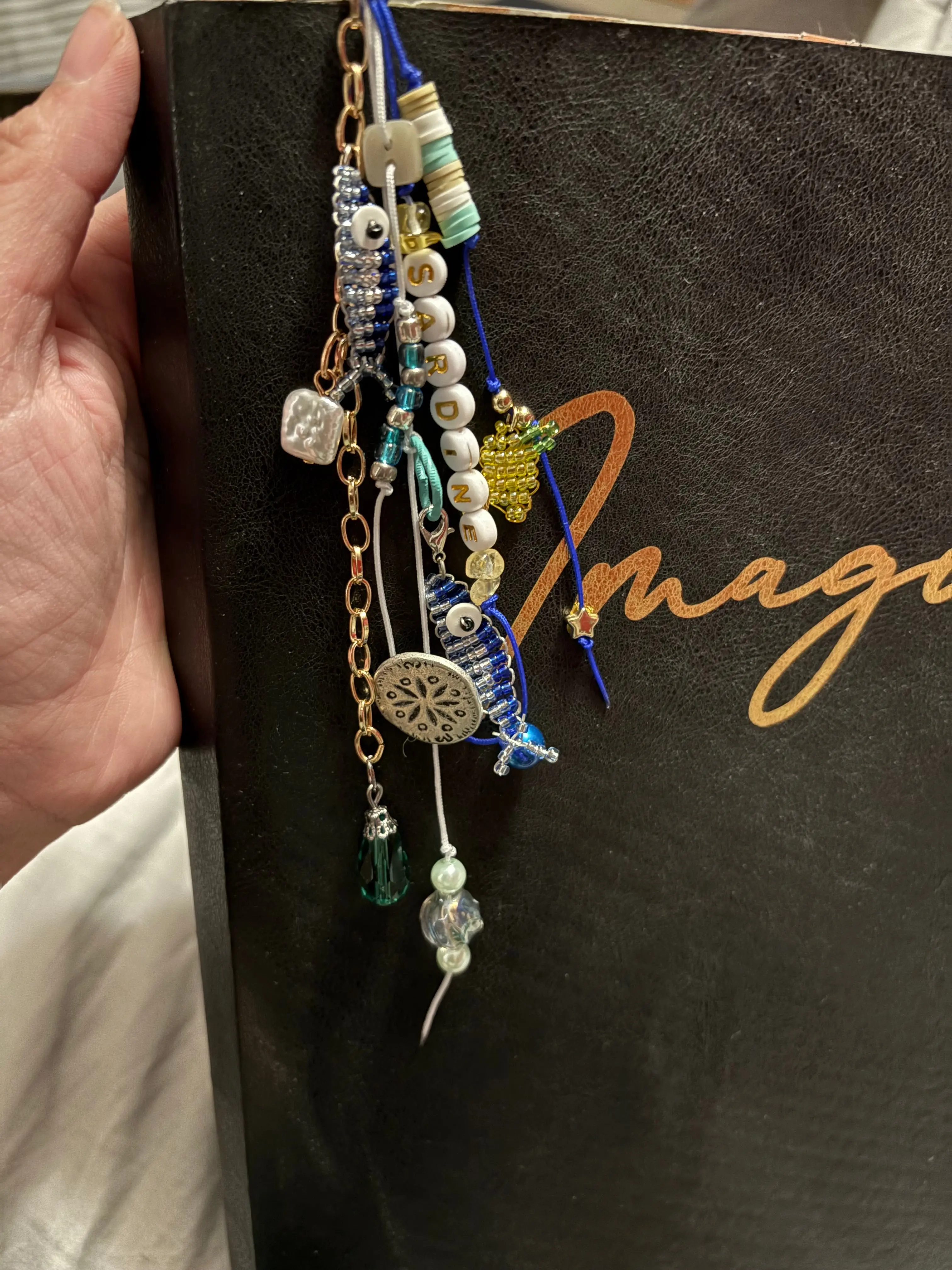 Sardine Bag Charm/Journal Charm