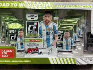 2025-26 Donruss Road To FIFA World Cup Soccer 10 Pack Box Messi Sealed
