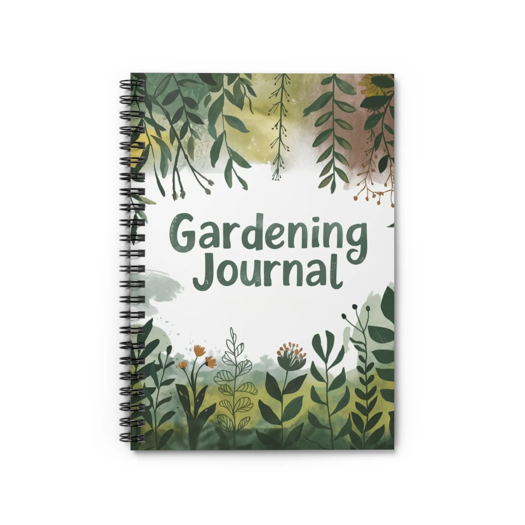 Gardening Journal - Nature-Inspired Spiral Notebook, Perfect for Plant Lovers, Gardeners, Nature Enthusiasts, Eco-Friendly Gift, Spring
