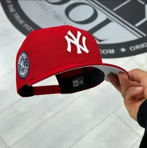New Era 59FIFTY MLB NY Yankees Cap For Men & LA Dodgers Cap For Women | Iconic Team Logo Fitted Hat, Flat Brim, Unisex Baseball Cap, Gorras Urbanas, Sombrero MLB