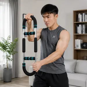 Arm Strength Trainer Multifunction Chest Expander Home Gym Equipment for Upper Body Workout