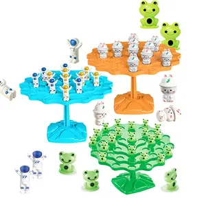 Balance Astronaut Game, Dual-Player Parent-Child Interactive Family Board Toy, Montessori Educational Puzzle for Kids & Adults, Tabletop Games