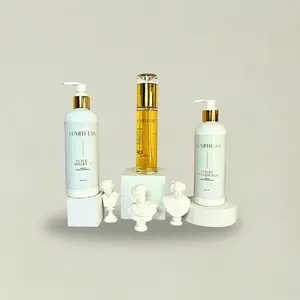 Lumitress Luxury Radiance Set with Aloe Vera Includes Shampoo Conditioner & Hair Oil for Deep Repair & All-Day Radiance Complete Care Formula