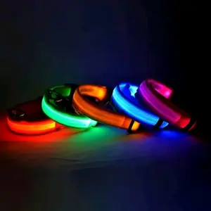 led glow in the dark pet collar