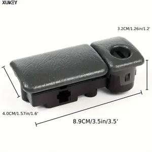 XUKEY Glove Box Lock Latch for SUZUKI Vitara for SUZUKI Grand Vitara 2000 to 2018 Year Replace 73430-76811-P4Z BLACK Color