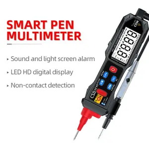 Fsh1 LCD High-Definition Display Handheld Mini Pen-Type Smart Digital Multimeter, Backlit, Battery-Free Model