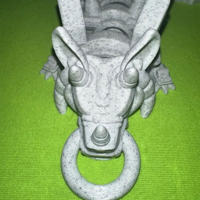 3D Printed Mini Gargoyle Dragon in Marble Finish Unique Decorative Sculpture Ornaments