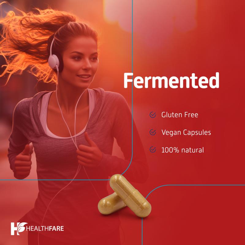 HealthFare L-Glutamine 1000mg Capsules | 240 Veg Capsules | Amino Acid Fuel for Gut & Muscle Health | Non-GMO | Gluten-Free | Support for Recovery & Wellness | Made in The USA