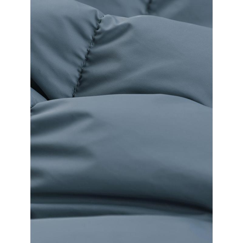 Men's Plain Pocket Zip Up Thick Warm Hooded Puffer Coat, Regular Fit Long Sleeve Padded Winter Coat, Menswear, Cold Weather Gear, Mens Clothing, Jackets for Men, Jackets, Men's Clothing